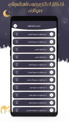 ماهر المعيقلي- قرآن بدون نت android App screenshot 10